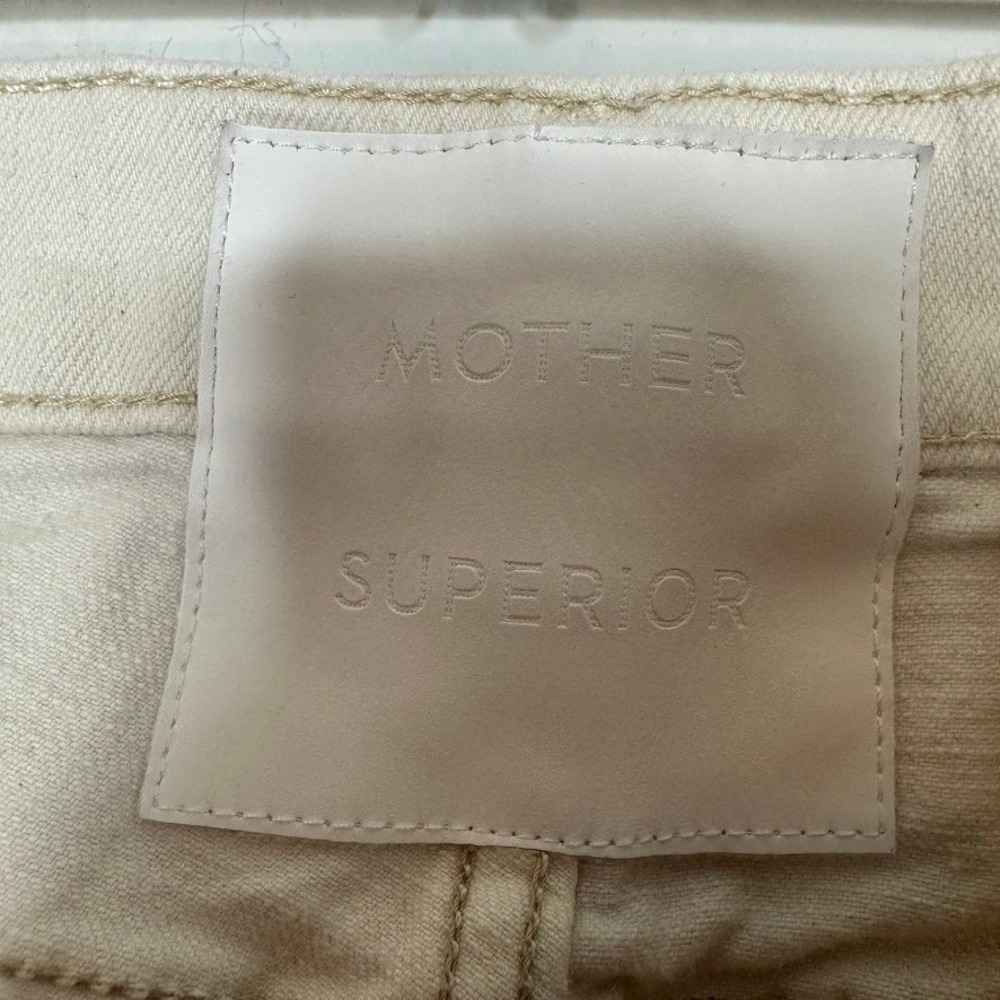 Mother Superior Jeans Size 32 High Waisted‎ Tunnel Vision Sneak Unnatural Acts - Picture 9 of 11